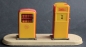 Preview: Kibri Shell Tankstelle 1955 Plastikmodell mit Metallsockel (2858)